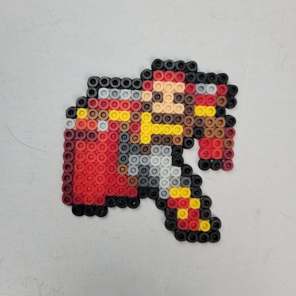 Hero Male [Enemy] Fire Emblem Perler Bead Pixel Art - Picture 2 of 2